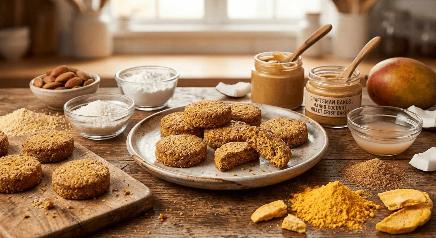 Mango Coconut Millet Crisp Bakes - View 1